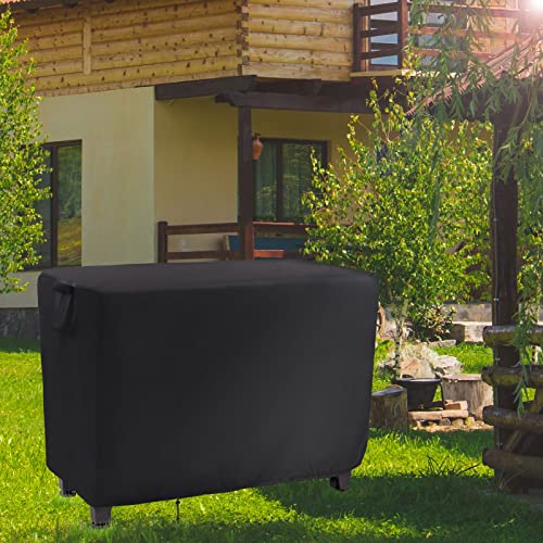 55 Inch Outdoor Furniture Cover for Keter Unity XL Portable Table, Waterproof Patio Rectangle Table Covers, Outdoor Pizza Oven Grill Cover - size: 55" x 24" x 32"