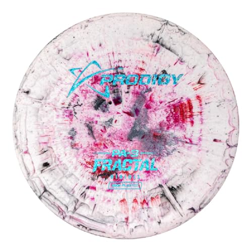Prodigy Disc PA-3 300 Fractal | Straight Disc Golf Putter | Firm Grippy Plastic | Straight Disc Golf Approach Disc | Beaded Disc Golf Putter | Colors May Vary - color: 300-Plastic