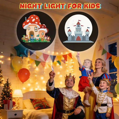 36 Pack White of Snow Princess Birthday Party Favors, LED Finger Lights Ice PrincessToys Bulk for Kids, Glow Party Supplies, Goodie Bags Classroom Prizes - style: White princess
