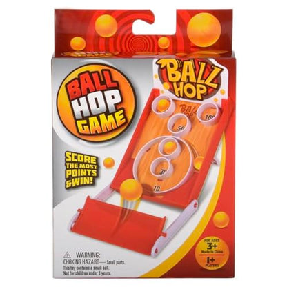 Curious Minds Busy Bags Mini Arcade Ball Toss Tabletop Sports Game - Launch Balls into Score