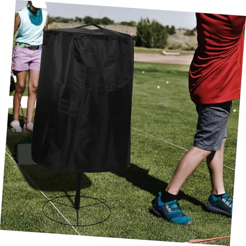 Yardwe Portable Disc Golf Basket Cover Durable Oxford Shield with Drawstring for Outdoor Indoor Use Dustproof Design Secure Coverage Convenient Portability