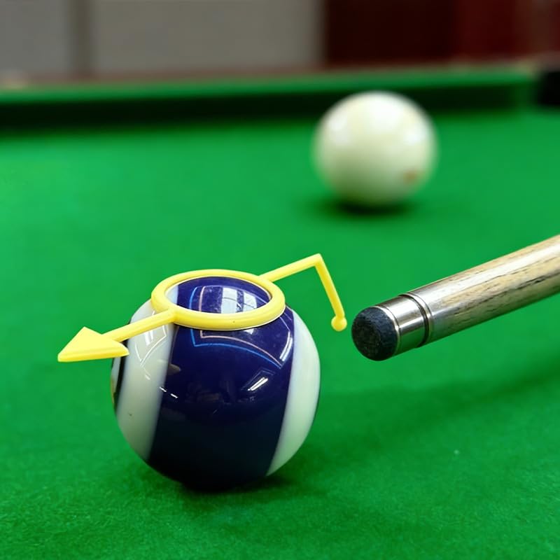 EVKILKJS 2 Pack Billiards Aiming Trainer, Adjustable Guide System with Ghost Ball Visualization, Build Muscle Memory for Pool & Snooker, Easy Setup