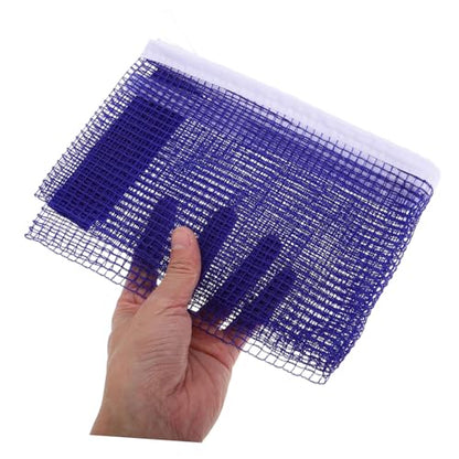 ABOOFAN Table Tennis Net and Post Set with Elastic Mesh Portable and Easy to Install for Indoor and Outdoor Paddle Training Replacement Sports Net for Quick Games and Competition