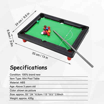 Kids Pool Tables, Mini Billiard Tables Set Desktop Toy for Children Other Children's Outdoor Toys Products Mini Pool Table for Cats Mini Pool Table for Cats Soft Balls