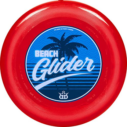Dynamic Discs Beach Glider Flying Disc, Catch and Throw Frisbee Discs Golf, Predictable Flight Pattern, 175g+, Red - color: Red