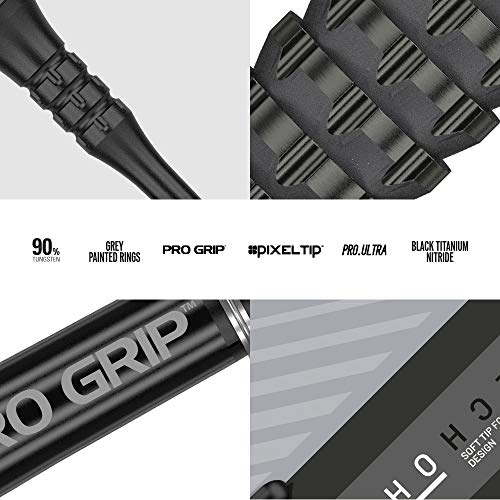 Target Darts Echo 90% Tungsten Soft Tip Darts Set | Pixel Tip Darts, Professional Darts Accessories, Electronic Soft Tip Dart Set | Barrel 11, 12, 13 & 14 (18G/19G/20G/21G) - style: 13