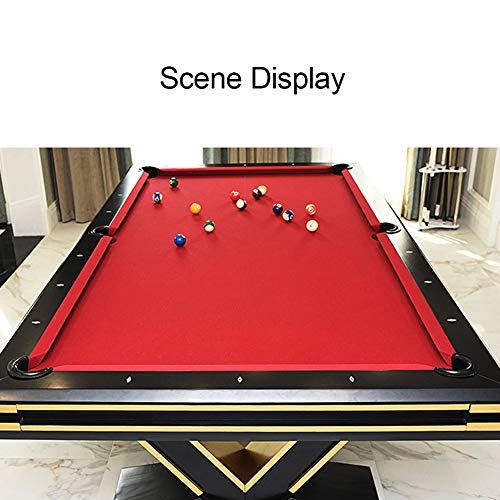 300 Pool Table Cloth Set 9 ft - color: Red, size: 9ft