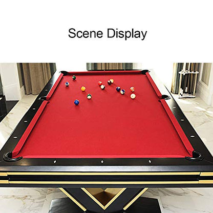 300 Pool Table Cloth Set 9 ft - color: Red, size: 9ft