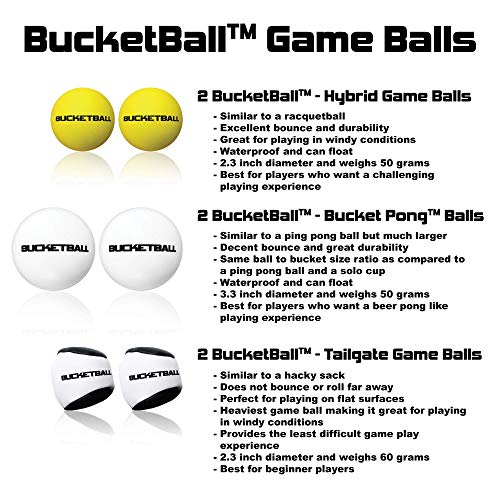 BucketBall Game Balls - style: Game Ball Pack
