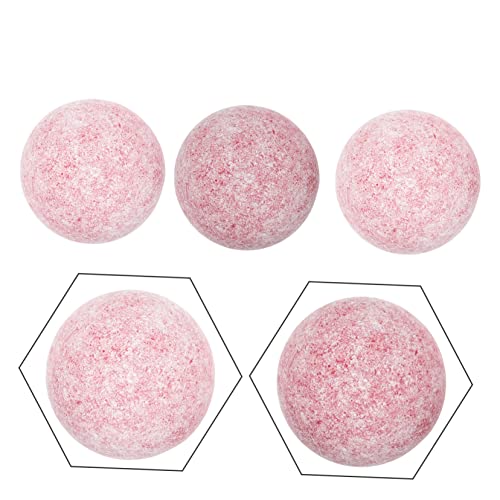 3pcs Textured Foosball for Table Soccer Games Lightweight Compact Design Replacement for Standard Foosball Tables Fun Accessory for Family and Friends