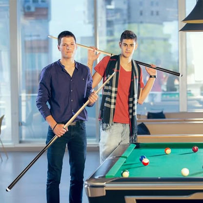 Pool Cue Stick Billairds cue Stick Pool Stick 58" Set of 2/Set of 4 /Set of 4 20OZ for Pool Table,Pool Sticks with 13mm Tip - size: 58" Set of 2