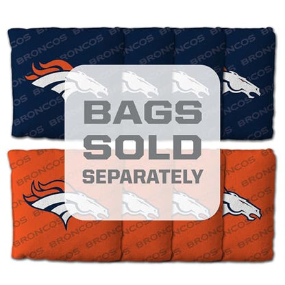 YouTheFan NFL 2' x 4' Slogan Series Professional Wood Cornhole Game - color: Denver Broncos