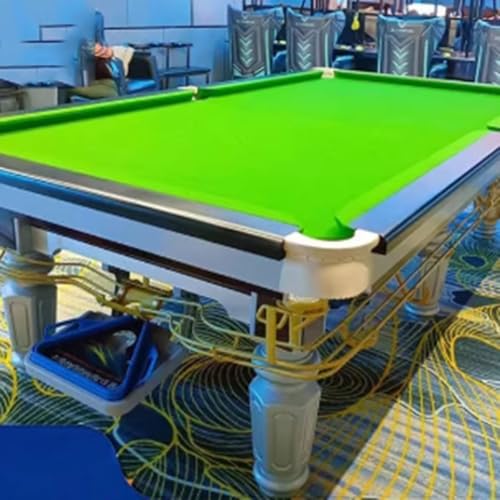 Billiard Pool Table, Professional Game Table for Home Game Room, Sturdy Construction with Complete Accessories Set - color: K