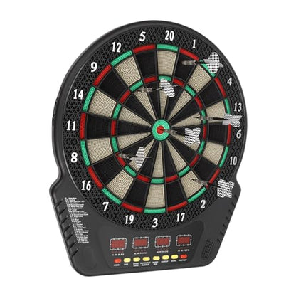 Electronic Dart Board, Innovative Dart Machine with 6 Soft Tip Darts, 27 Game Modes & LED Display for Home or Game Room