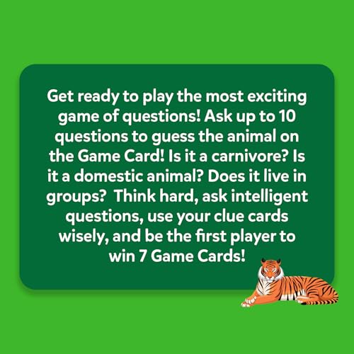Skillmatics Guess in 10 Animal Planet, Card Game, Perfect for Boys, Girls, Kids, Teens, Adults Who Love Animals, Trivia Games, Travel Games, Screen-Free Fun, Gifts for Ages 6, 7, 8, 9, 10, and Up - style: 1. Animal Planet