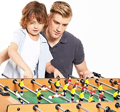 Tabletop Foosball Table- Portable Mini Table Football/Soccer Game Set with Two Balls and Score Keeper for Adults and Kids