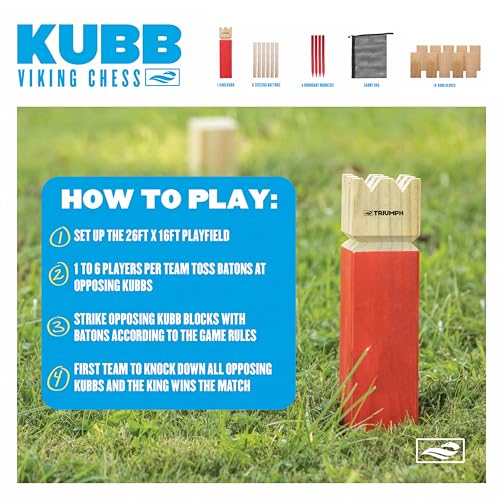 Triumph Sports Kubb Game Set
