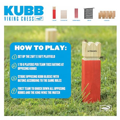 Triumph Sports Kubb Game Set