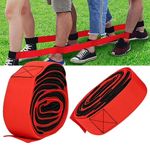 Outdoor Sports Multi Player Giant Footstep Tram Padfoot Game Adjustable Leggings Heat Wear Resistance Fun Family Friends Party Games