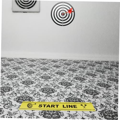 BESPORTBLE Dart Spot Ground Line Marking Game Floor Marker for Outdoor Darts Game