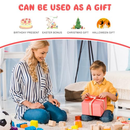 STOBOK Kids Bowling Set with 10 Plastic Pins & 2 Balls, Indoor Outdoor Sports Toy for Toddler Games, Educational Toy Party Favors for Boys Girls Ages 3-5, 5.9in Tall