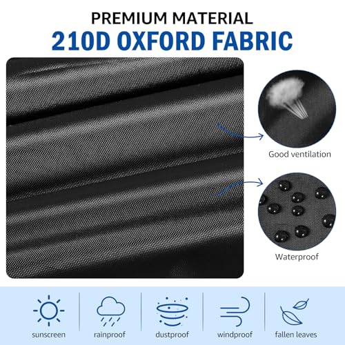 Ping Pong Table Cover,Heavy Duty Waterproof Windproof Cover with Drawstring for Outdoor & Indoor Foldable Table Tennis Tables, All Weather Multi Protection