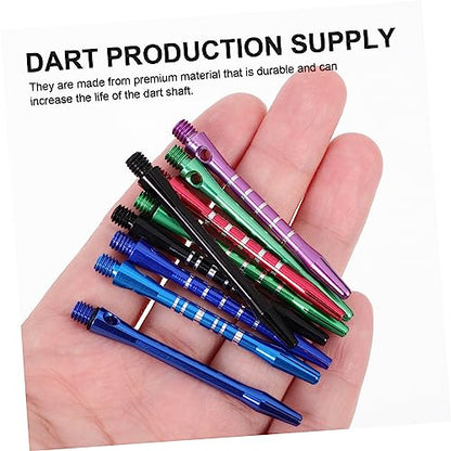 Abaodam 1set Lightweight Aluminum Alloy Dart Shafts Portable Metal Dart Stems Accessories for Enhanced Control and Durability