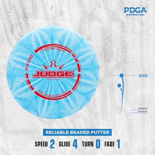 Dynamic Discs Prime Burst 4-Disc Golf Starter Set | Includes Putter, Midrange, Fairway & Driver | Golf Discs Set for Beginners | 170-176g | Beginner Pack for Amateurs - size: 4 Pack