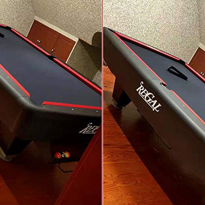 300 Pool Table Cloth Set 9 ft - color: Black, size: 8ft
