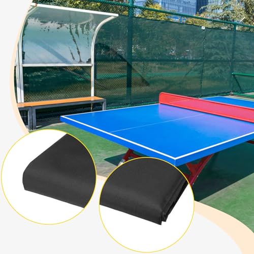 Table Tennis Cover Oxford Cloth Waterproof Premium Heavy Duty Windproof 280x150cm Pingpong Table Protector for Park Patio