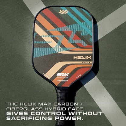 Selkirk Sport SLK Helix Pro Pickleball Paddle | Carbon Fiber & Fiberglass - color: Grooves