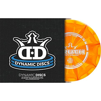 Dynamic Discs Prime Burst Truth Disc Golf, Sports Midrange Disc, Beginner Friendly Frisbee Discs Golf, Weighs 173-176g, Stamp Colors Will Vary - color: Orange