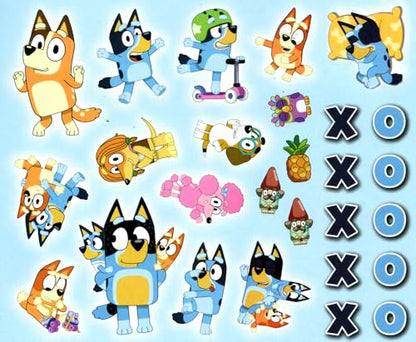 Bluey Imagine Ink Coloring and Stickers Set for Kids Road Trip & Travel Activity Includes Game Book, Sticker Sheet with Sticker Scenes