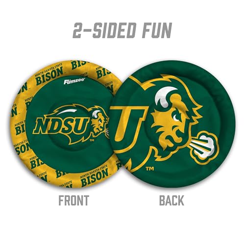 YouTheFan NCAA North Dakota State Bison Flimzee Bean-Bag Flying Disc - style: North Dakota State Bison