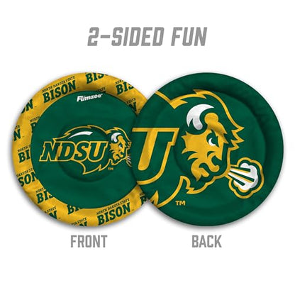 YouTheFan NCAA North Dakota State Bison Flimzee Bean-Bag Flying Disc - style: North Dakota State Bison