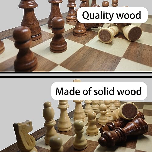 Chess Pieces, 3 Inch King Figures Chess Game Pawns Figurine Pieces, Replacement of Missing Piece, Includes Storage Bag (Chess Pieces) - color: Chess Piece
