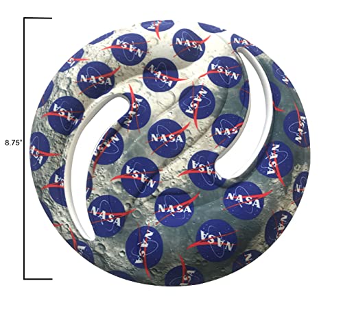 Aeromax NASA Space Saucer Foam Flying Disc 2 Pack (FD-A) - style: NASA 2 pk