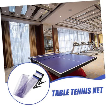 balacoo Folding Pong Net Rack Lightweight Sports Netting Table Tennis Net for Outdoor Indoor Use