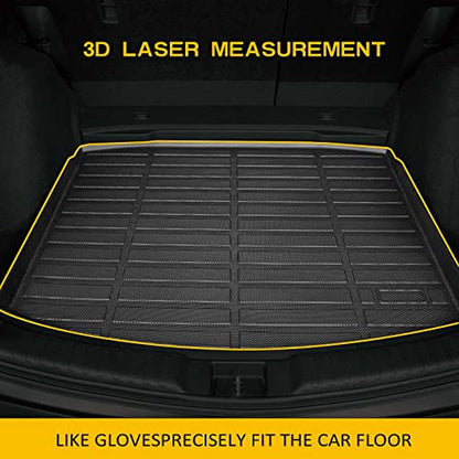 All Weather Car Floor Mats & Cargo Liner Set for Subaru Crosstrek 2024 2025 & Impreza 2024 2025 TPE Trunk Liner fit for Subaru Crosstrek Accessories for Impreza - style: 33|For Subaru Crosstrek/Impreza | 2024 2025 | Set
