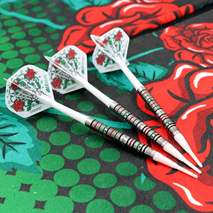 CUESOUL Soft Tip Darts Set Plastic Tip with Dart Case - color: 19g-Tungsten-Pencil Shape