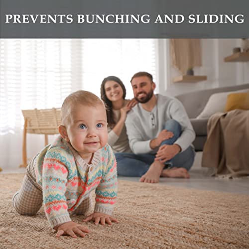 Superior Area Rug Pad, Non-Slip, Non-Skid, Floor Protector, Table Runner, Hardwood and Tile Floors Padding, Washable, Place Mats, Gripper Mat, Slide Stoppers, Rubber Rug Grip, 7' x 9', Cream - size: 7' x 9' (Rectangular)