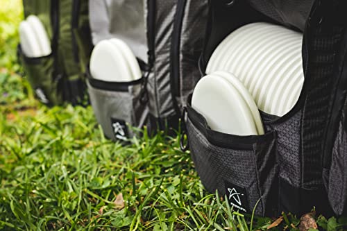 Prodigy Disc BP-1 V3 Disc Golf Backpack | Backpack Storage with 30+ Disc Capacity | Disc Golf Backpack Bag | Tear & Water Resistant | Golf Accessories for Men | Large Golf Disc Bags - color: Gray Camo