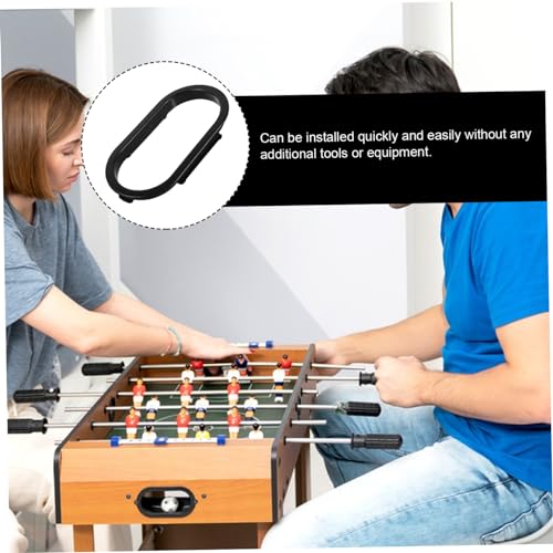 Kisangel Tabletop Soccer Goal Frame Durable Replacement Foosball Goal Frame Accessory Quick Installation Sturdy Plastic for Endless Matches for Foosball Enthusiasts