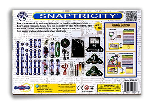Snap Circuits Snaptricity, Electronics Exploration Kit (Stem Building), for Kids 8+ - style: Snaptricity