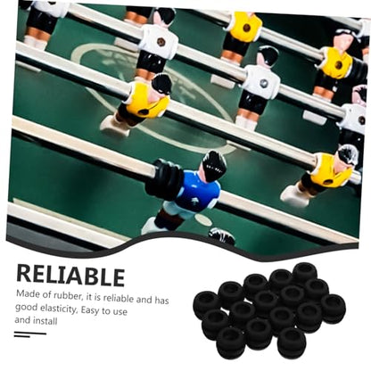 16Pcs Foosball Table Accessories Durable Bushings Bearing Rods for Smooth Gameplay Easy to Install Replacement Parts for Football Machines