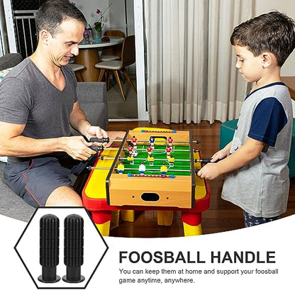 KESYOO 1pair Foosball Accessories of Plastic Handles Replacement Grip for Football Machine Easy to Use