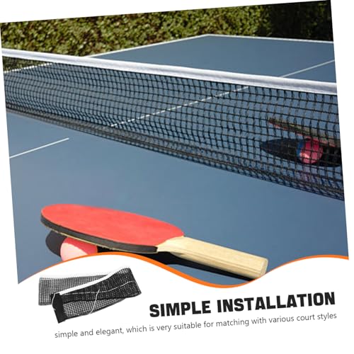Table Tennis Net Replacement Net for School Gym Use Easy Installation Sturdy Build for Indoor Practice and Training