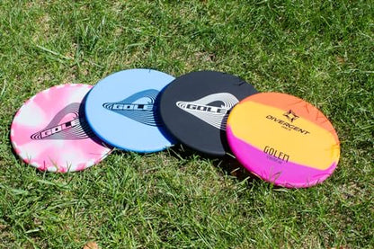 Divergent Discs Golem | Overstable Approach Disc | Flexible Putt & Approach Disc Golf Disc (Black) - color: Black