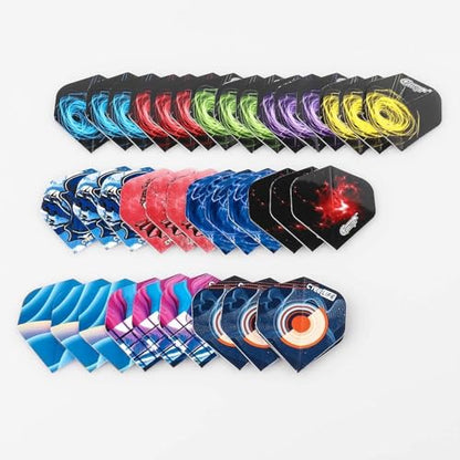 CyeeLife PET Dart Flights, Aluminium & PVC Shafts, Dart Tools, Sharpener, Dart O Rings