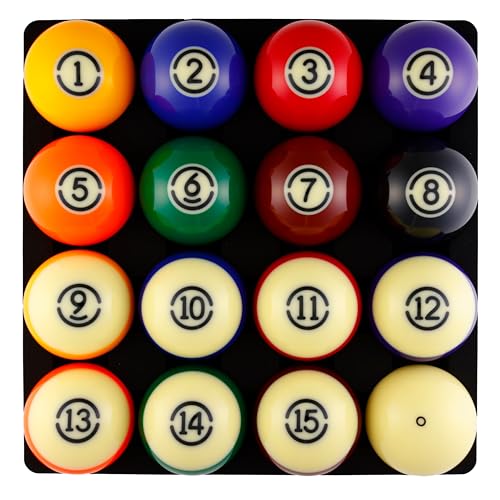 SRS Premium Professional Grade Regulation 2-1/4 Billiard Pool Balls Set